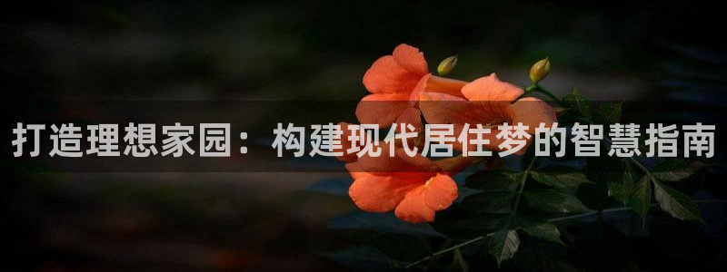 威九国际海域：打造理想家园：构建现代居住梦的智慧指南